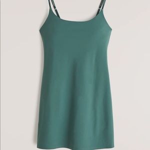 Abercrombie Traveler Mini Dress Dark Green